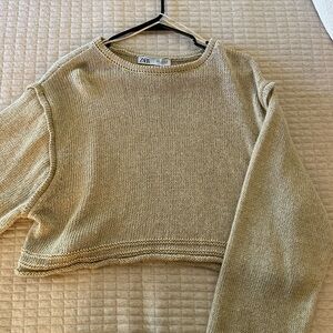 Zara Women's Beige Sweater